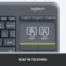 Logitech - K400 Plus TKL Wireless Membrane Keyboard for PC/TV/Laptop/Tablet with Built-in Touchpad