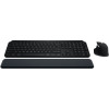 Logitech - MX Keys S Combo Advanced Full-size Wireless Scissor Keyboard and Mouse Bundle