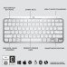 Logitech - MX Keys Mini TKL Wireless Bluetooth Scissor Keyboard with Backlit Keys