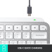 Logitech - MX Keys Mini TKL Wireless Bluetooth Scissor Keyboard with Backlit Keys