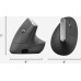 Logitech - MX Vertical Advanced Wireless Optical Ergonomic Mouse with USB and Bluetooth Connection