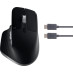 Logitech - MX Master 3S for Mac Bluetooth Laser Mouse with Ultrafast Scrolling - Space Gray