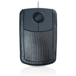 Pat Says Now- Black Lizard Optical Mouse - Couture Series