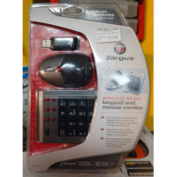 Targus Wireless Keypad & Mouse Combo PAKP003U