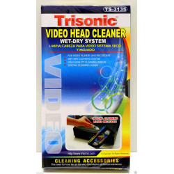 VCR VHS Video Head Cleaner Wet And Dry For Video Recorder And Player