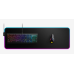 SteelSeries - QcK Prism Cloth Gaming Mouse Pad with 2-Zone RGB Illumination XL - Black