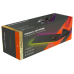 SteelSeries - QcK Prism Cloth Gaming Mouse Pad with 2-Zone RGB Illumination XL - Black