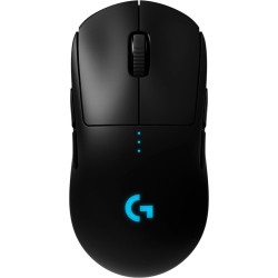 Logitech - PRO Lightweight Wireless Optical Ambidextrous Gaming Mouse with RGB Lighting