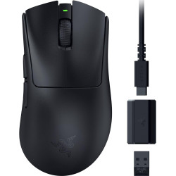 Razer - DeathAdder V3 HyperSpeed Ultra-Lightweight Wireless Optical Gaming Mouse