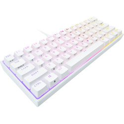 CORSAIR - K65 RGB Mini Wired 60% Mechanical Cherry MX SPEED Linear Switch Gaming Keyboard with PBT Double-Shot Keycaps