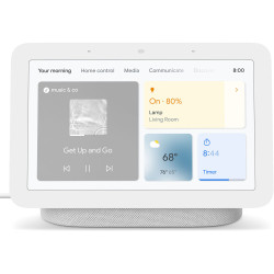 Nest Hub 7” Smart Display with Google Assistant (2nd Gen) - Chalk