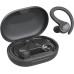 JLab Go Air Sport True Wireless Bluetooth Earbuds - Black: Sweat-Resistant, Built-In Mic
