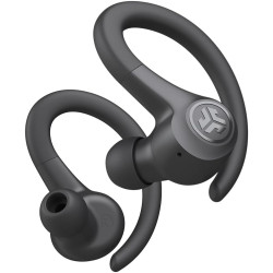 JLab Go Air Sport True Wireless Bluetooth Earbuds - Black: Sweat-Resistant, Built-In Mic