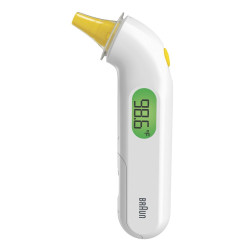 Braun ThermoScan 4 - Digital Ear Thermometer, IRT3515 - Professional Accuracy with Color Coded and Audio Fever Guidance