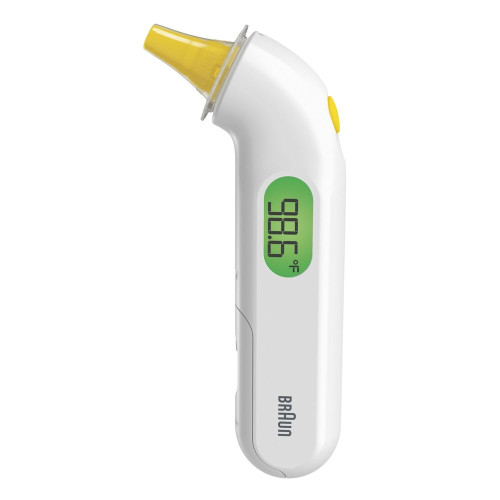 Braun ThermoScan 4 - Digital Ear Thermometer, IRT3515 - Professional Accuracy with Color Coded and Audio Fever Guidance